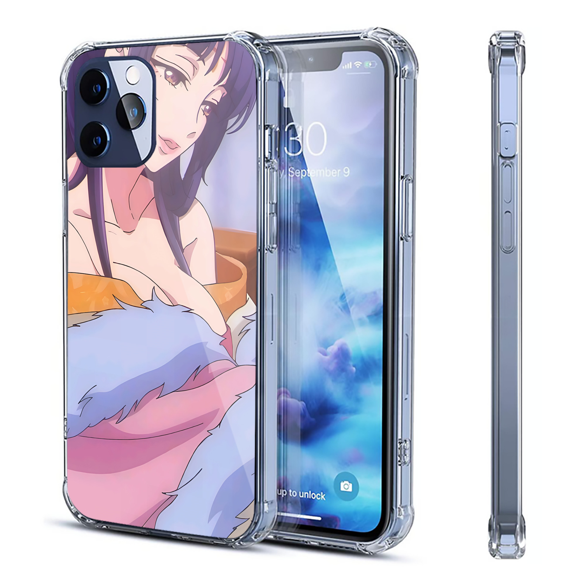 （画像用） 薬屋のひとりごと The Apothecary Diaries 【iPhone 12シリーズ対応】透明スマホケース（クリアソフトケース）